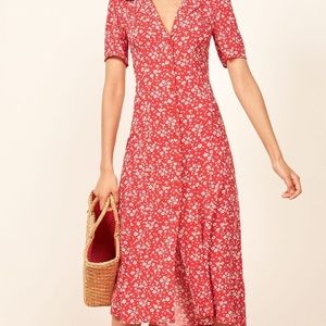 Reformation Clarice Merci Maxi Dress